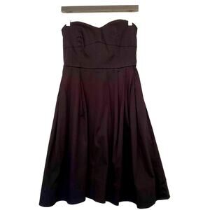 Calvin Klein Black Strapless Cocktail Dress - 4